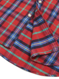 画像4: 【SALE】【送料無料】POLO RALPH LAUREN CLASSIC FIT PLAID FLANNEL WORKSHIRT (4)