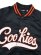 画像3: 【SALE】【送料無料】COOKIES CLOTHING BASES LOADED SATIN VARSITY JACKET BLACK (3)