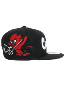 画像4: 【SALE】COOKIES CLOTHING 59FIFTY HELL'S KITCHEN CAP BLACK/WHITE (4)