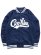 画像1: 【SALE】【送料無料】COOKIES CLOTHING BASES LOADED SATIN VARSITY JACKET NAVY (1)