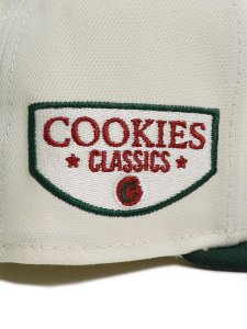 画像8: 【SALE】COOKIES CLOTHING 59FIFTY HARDWOOD CLASSIC CAP CREAM/FRGRN (8)