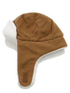 画像2: 【KIDS】CARHARTT KIDS KNIT TRAPPER HAT CARHARTT BROWN (2)