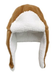 画像5: 【KIDS】CARHARTT KIDS KNIT TRAPPER HAT CARHARTT BROWN (5)