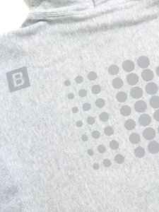 画像5: 【SALE】【送料無料】INTERBREED IB RECORDS HEAVY WEIGHT HOODIE ASH (5)