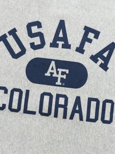 画像6: 【SALE】CHAMPION RW CREW SWEATSHIRT USAFA-SILVER GREY (6)