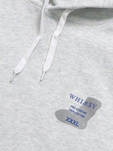 画像3: 【SALE】【送料無料】WHIMSY SOCKS TAG HOODIE CHARCOAL HEATHER (3)
