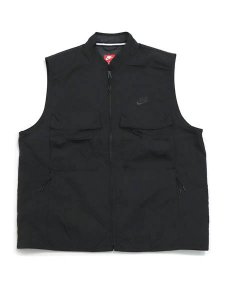 画像1: 【SALE】【送料無料】NIKE TECH WOVEN VEST-BLACK/BLACK/BLACK (1)