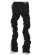 画像2: 【SALE】【送料無料】GUAPI ALL BLACK SUPER STACKED DENIM (2)