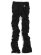 画像1: 【SALE】【送料無料】GUAPI ALL BLACK SUPER STACKED DENIM (1)