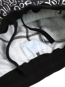 画像6: 【SALE】【送料無料】WHIMSY SOCKS CLAY LETTER SWEAT PANT BLACK (6)