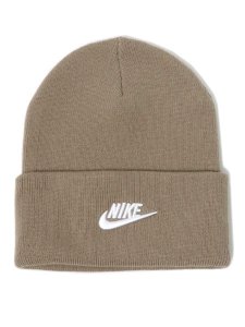 画像1: NIKE PEAK BEANIE TC FUT F24 L-KHAKI/WHITE (1)