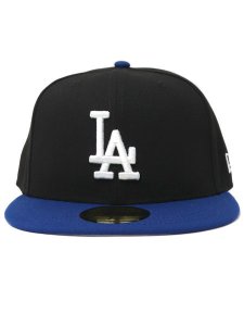 画像2: 【SALE】NEW ERA 59FIFTY GORO DODGERS BLACK/ROYAL (2)