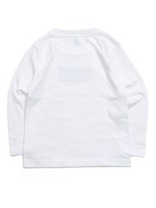 画像2: 【KIDS】FIVE STAR KIDS L/S TEE-WHITE/BLACK (2)