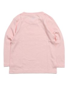 画像2: 【KIDS】FIVE STAR KIDS L/S TEE-LIGHT PINK/WHITE (2)