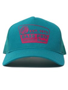 画像2: BASS PRO SHOPS VINTAGE SIGN TRUCKER CAP-AQUA (2)