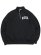 画像1: 【SALE】NIKE CLUB BB ARCH HALF ZIP LS TOP-BLACK/WHITE (1)