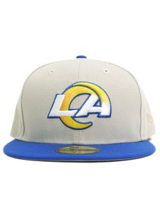 画像2: 【SALE】NEW ERA 59FIFTY SUPER BOWL 2000 LA RAMS STONE/BL (2)