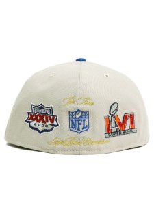 画像4: 【SALE】NEW ERA 59FIFTY SUPER BOWL 2000 LA RAMS STONE/BL (4)