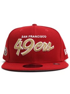 画像2: 【SALE】NEW ERA 9FIFTY 9FIFTY MAIN SCRIPT SAN FRANCISCO 49ERS (2)