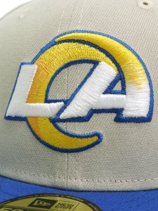 画像6: 【SALE】NEW ERA 59FIFTY SUPER BOWL 2000 LA RAMS STONE/BL (6)