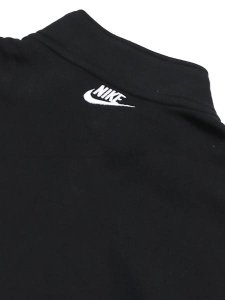 画像5: 【SALE】NIKE CLUB BB ARCH HALF ZIP LS TOP-BLACK/WHITE (5)