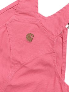 画像5: 【KIDS】CARHARTT KIDS TD LOOSE CNV BIB OVERALL-PK LEMONAD (5)