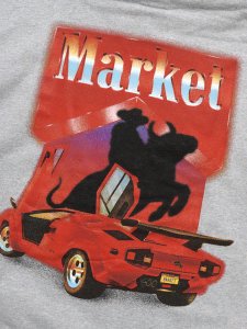 画像4: 【SALE】【送料無料】MARKET BULLRIDER HOODIE ASH (4)