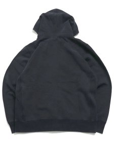 画像2: 【送料無料】PRO CLUB HW VINTAGE WASH ZIP HOODIE BLACK (2)