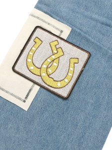 画像8: 【SALE】【送料無料】EPTM. PATCHWORK JEANS-BLUE (8)