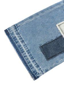 画像11: 【SALE】【送料無料】EPTM. PATCHWORK JEANS-BLUE (11)