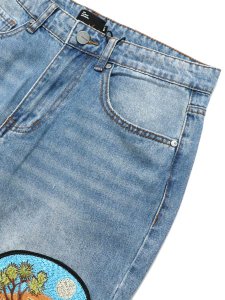 画像3: 【SALE】【送料無料】EPTM. PATCHWORK JEANS-BLUE (3)