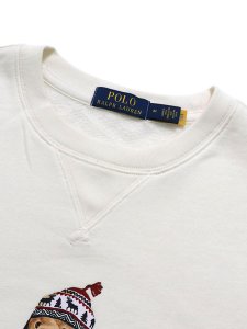 画像3: 【SALE】【送料無料】POLO RALPH LAUREN HOLIDAY BEAR FLEECE CREW (3)