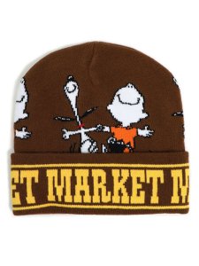 画像2: 【SALE】MARKET PEANUTS DANCING BEANIE BROWN (2)
