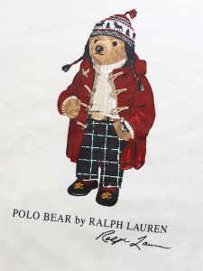 画像4: 【SALE】【送料無料】POLO RALPH LAUREN HOLIDAY BEAR FLEECE CREW (4)