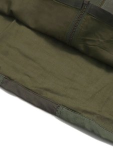 画像5: 【SALE】MR.REMAKE MAN REMAKE MILITARY ZIP VEST KHAKI ASSORT (5)
