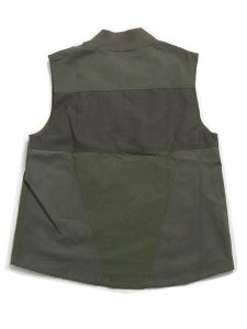 画像2: 【SALE】MR.REMAKE MAN REMAKE MILITARY ZIP VEST KHAKI ASSORT (2)
