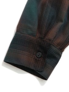 画像5: 【送料無料】CALTOP FL PLAID L/S SHIRT GREEN/BROWN (5)