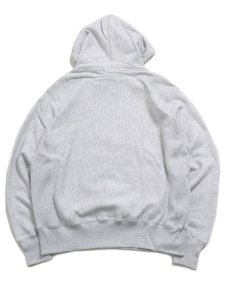 画像2: 【SALE】【送料無料】ACAPULCO GOLD USAG HOODED SWEATSHIRT SILVER GREY (2)