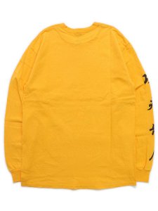 画像2: 【SALE】Rap Attack A-MINORRRRR L/S TEE GOLD (2)