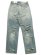 画像2: 【送料無料】mnml ULTRA BAGGY DISTRESSED DENIM VINTAGE BLU (2)