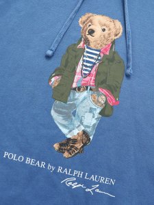 画像3: 【SALE】【送料無料】POLO RALPH LAUREN EXPLORER BEAR FLEECE HOODIE (3)