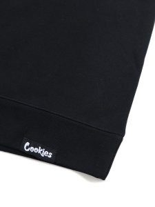 画像4: 【送料無料】COOKIES CLOTHING ORIGINAL LOGO CREWNECK BLACK/WHITE (4)