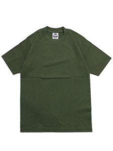 画像1: PRO CLUB HEAVY WEIGHT S/S TEE-OLIVE (1)