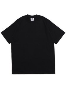 画像1: PRO CLUB HEAVY WEIGHT S/S TEE-BLACK (1)