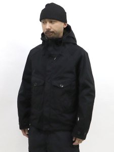 画像3: 【送料無料】Ten-c TEMPEST ANORAK BLACK (3)