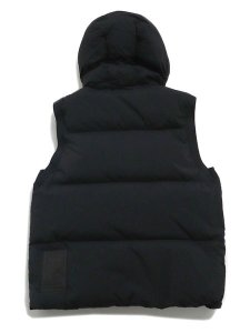 画像2: 【送料無料】Ten-c BOREAL DOWN VEST BLACK (2)
