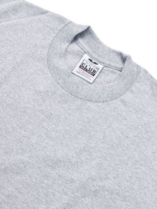 画像3: PRO CLUB HEAVY WEIGHT L/S TEE-GREY (3)