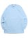 画像1: PRO CLUB HEAVY WEIGHT L/S TEE-LIGHT BLUE (1)