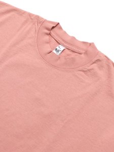 画像3: LOS ANGELES APPAREL 6.5oz GARMENT DYED CREW TEE-CORAL (3)
