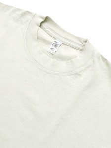 画像3: LOS ANGELES APPAREL 6.5oz GARMENT DYED CREW TEE-CEMENT (3)